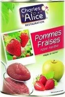 Spécialité De Pommes Et Fraises Allégée En Sucre