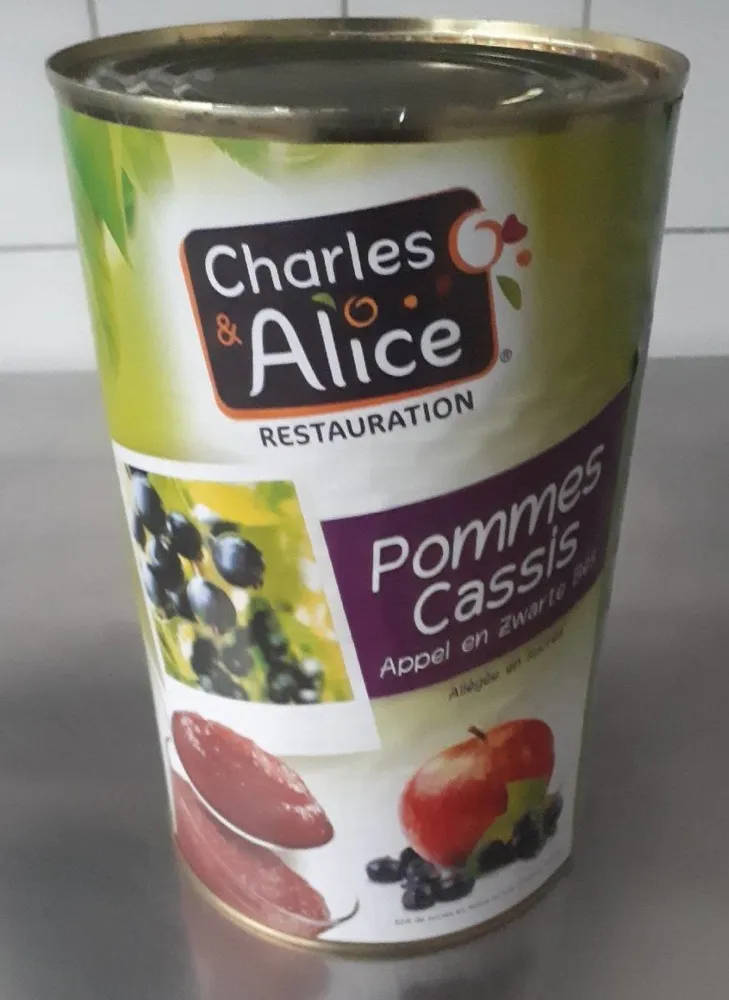 Pommes cassis