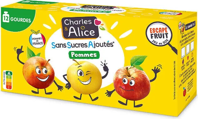 Sans Sucres Ajoutés Pommes
