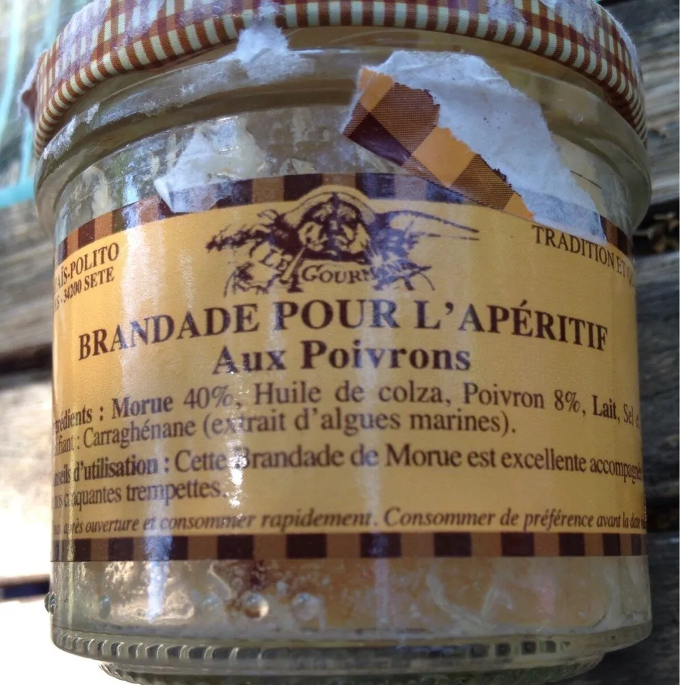 Brandade pour l'aperitif