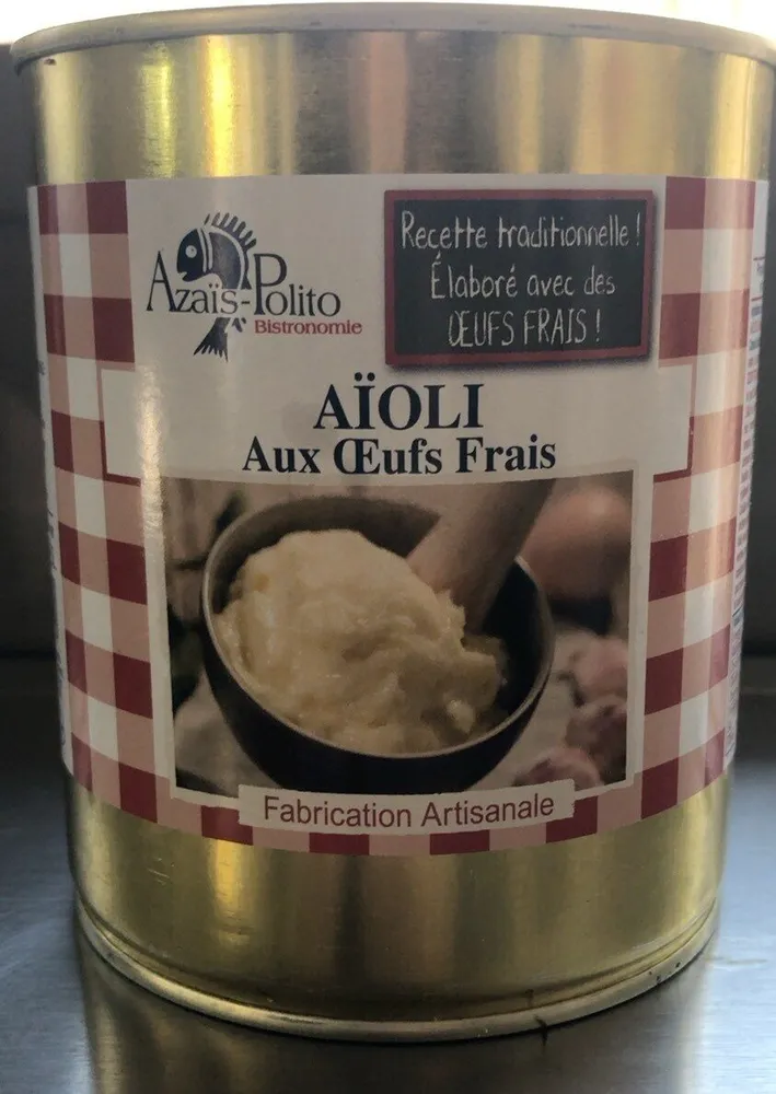 Aioli aux oeufs frais