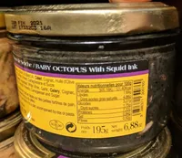 BABY OCTOPUS with Squid Ink