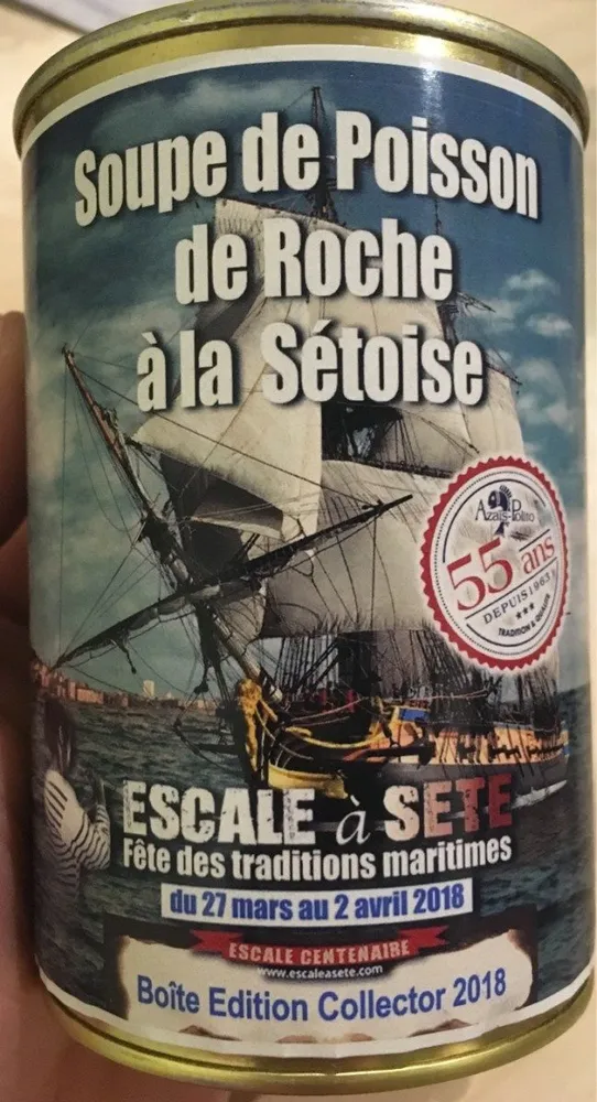 Soupe de poisson de roche a la Setoise