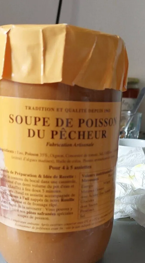 Soupe de poisson du pêcheur