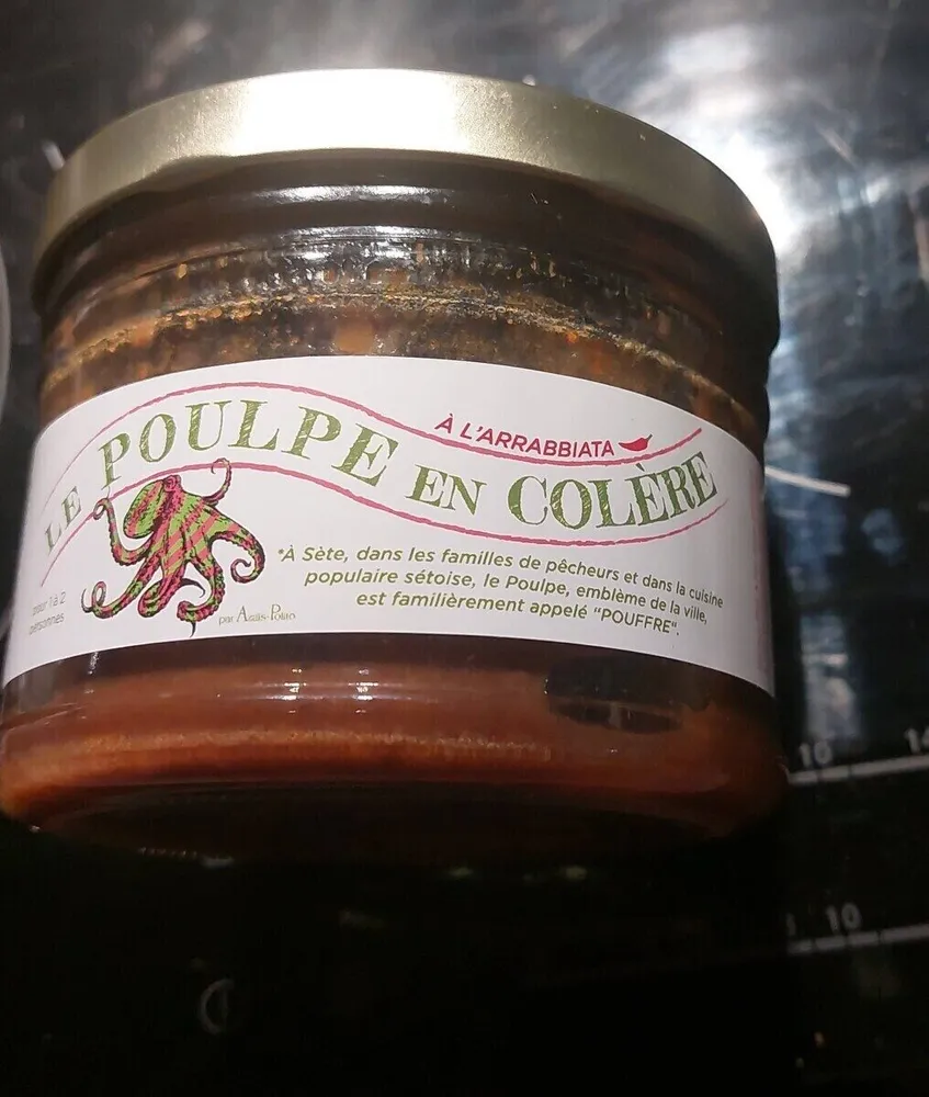 Le poulpe en colère, à l'arrabbiata