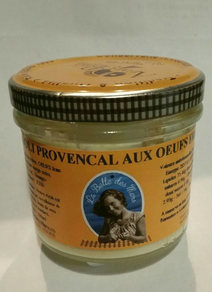 Aïoli provençal aux oeufs frais
