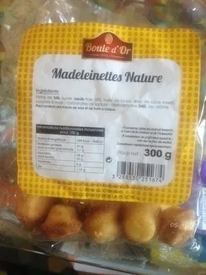 Madeleinettes nature