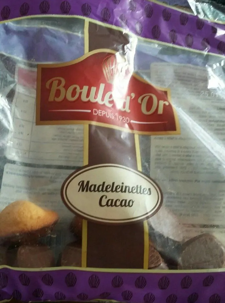Madeleines cacao