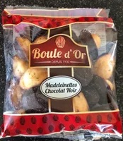 Madeleinettes chocolat noir