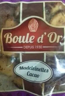 Madeleinettes cacao
