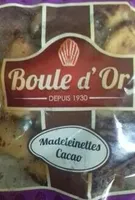 Madeleinettes cacao