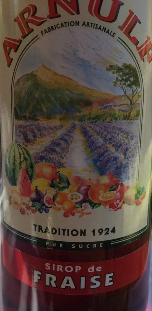 Sirop de Fraise