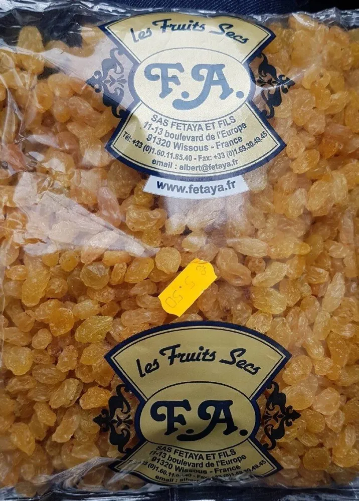 Raisin sec golden