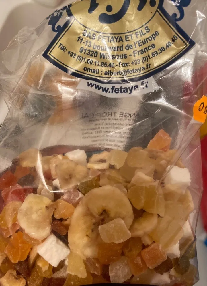 Fetaya fruit sec