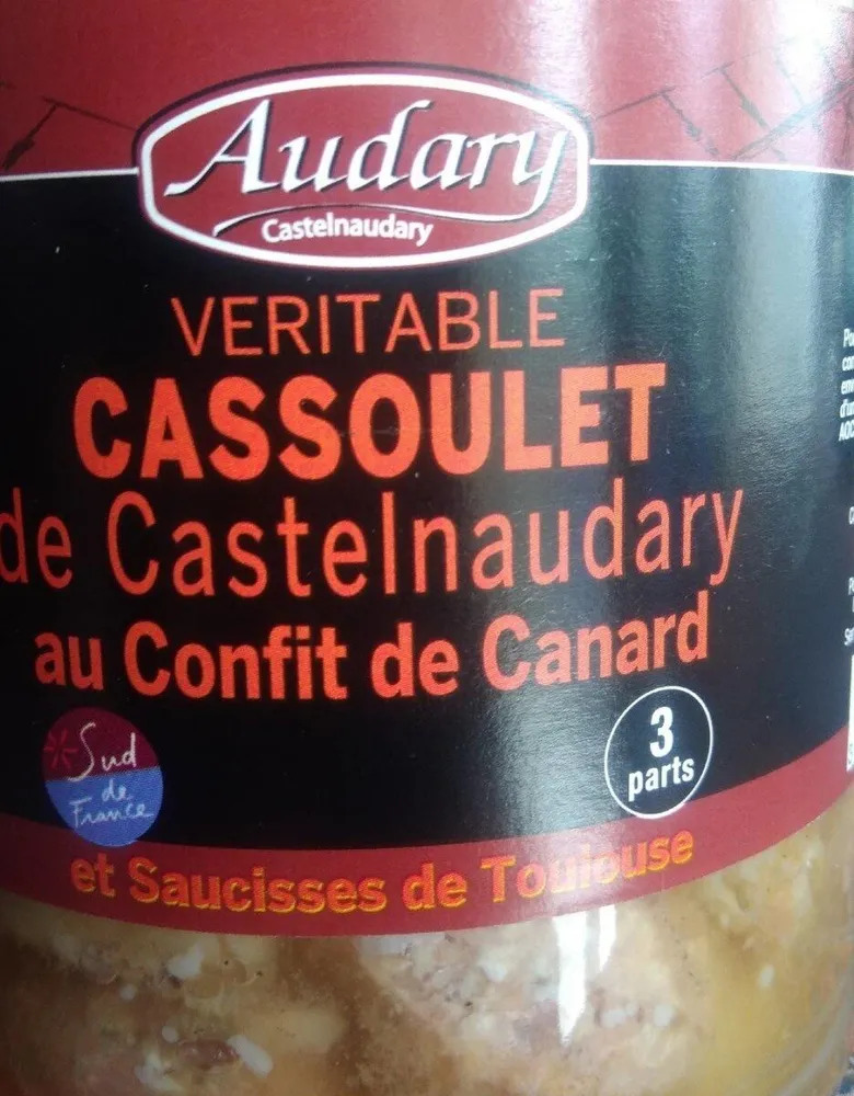 Cassoulet de castelnaudary au confit de canard