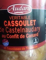 Cassoulet de castelnaudary au confit de canard