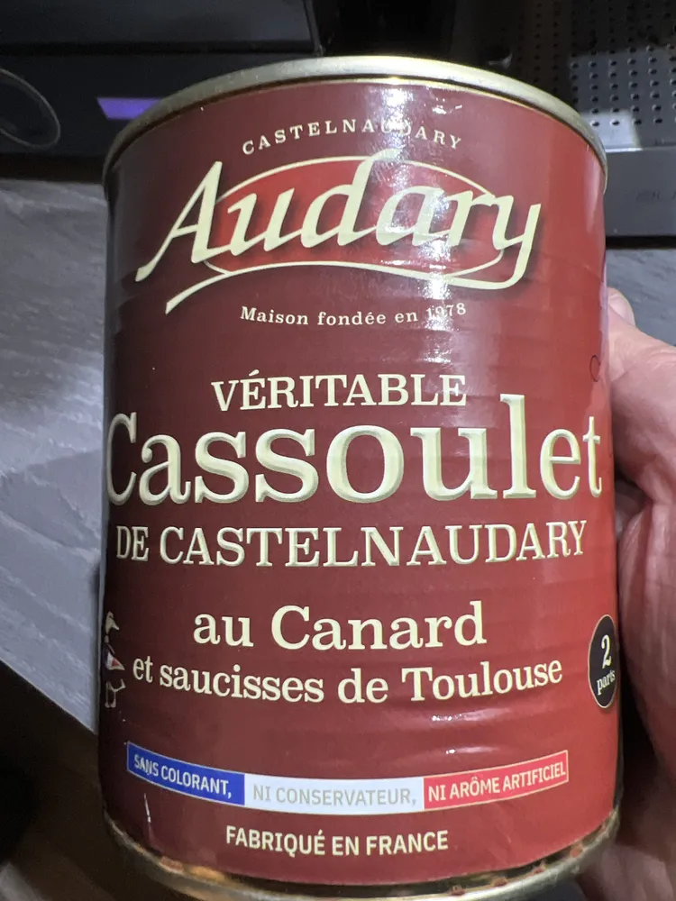 Cassoulet de castelnaudary au canard