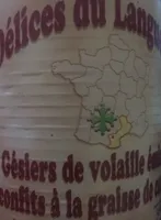 Gesiers de volaille eminces confits a la graisse de canard