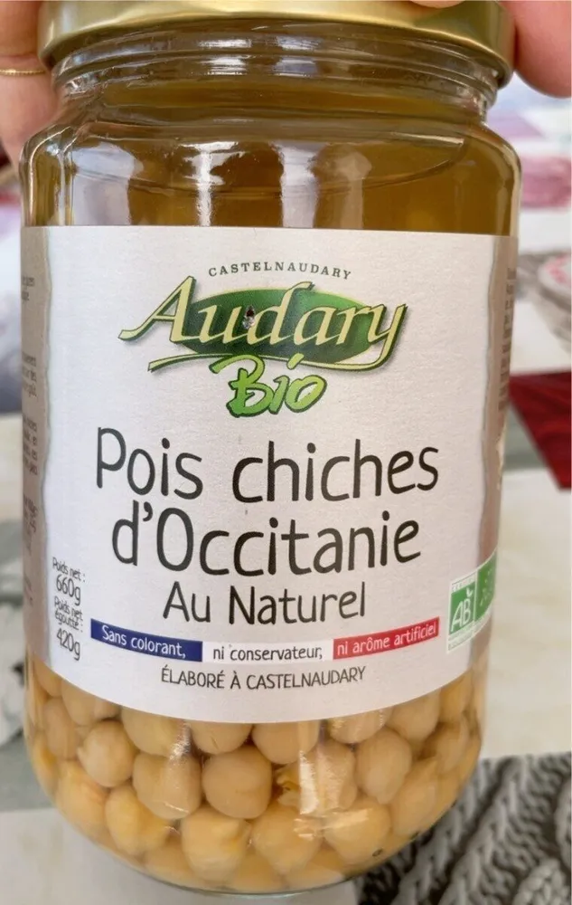Pois chiches d’Occitanie au naturel