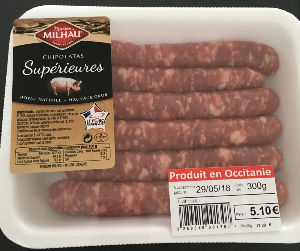 Chipolatas superieures