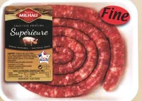 Saucisse fraîche fine supérieure barquette