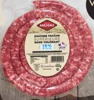 Saucisse fraiche supérieure Milhau