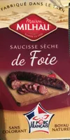 Saucisse sèche de foie