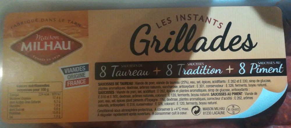 Les instants grillades