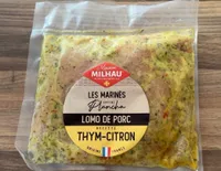 Lomo de porc thym citron