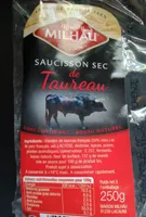 Saucisson sec de taureau