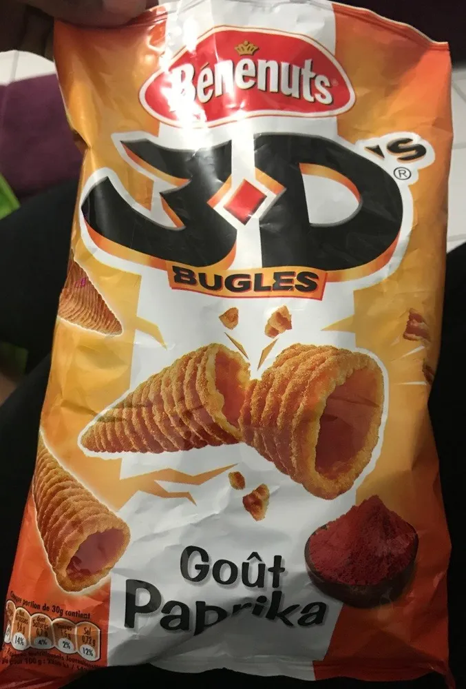 3D bugles paprika