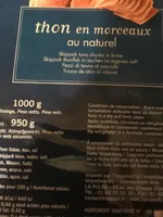 Thon en morceaux au naturel