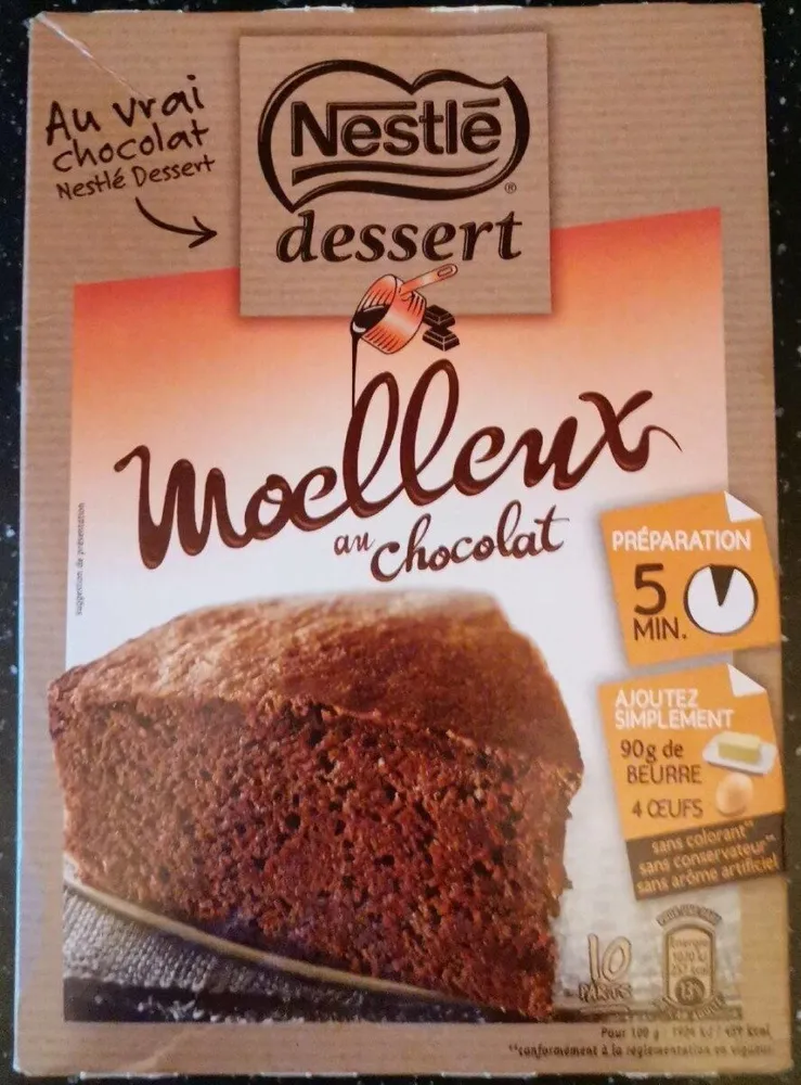 Moelleux au chocolat