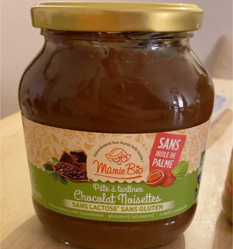 Pâte à tartiner chocolat noisettes