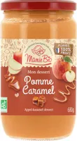 Dessert pomme caramel
