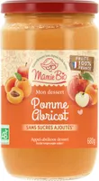 Purée de Pomme Abricot France bio