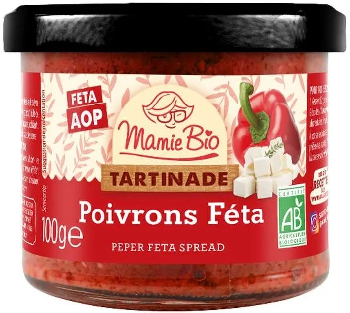 Bell Peppers And Feta Spread