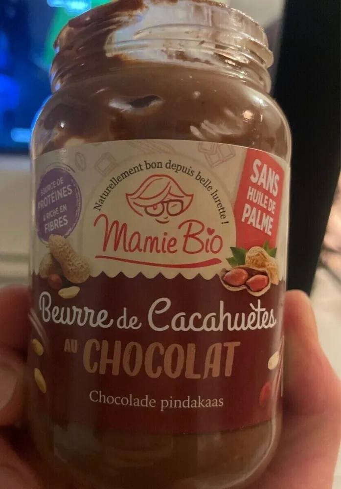 Beurre de cacahuètes au chocolat