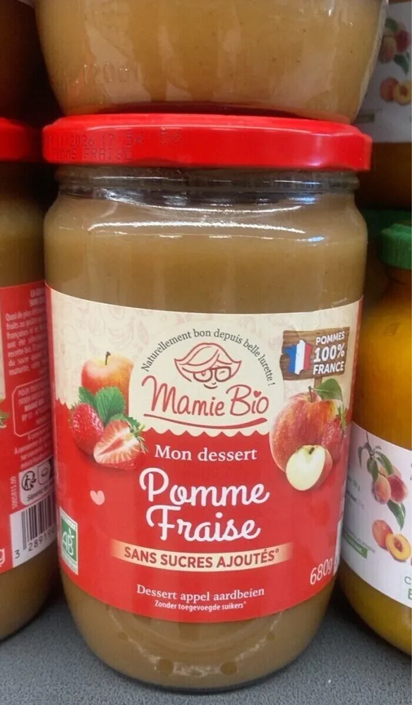 Mon dessert Pomme Fraise