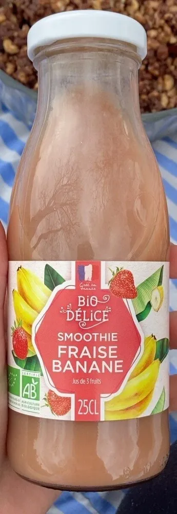 Smoothie fraise banane