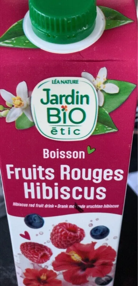 Boisson fruits rouges hibiscus