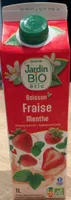 Boisson fraise menthe