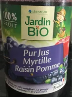 Pur jus Myrtille Raisin Pomme