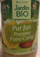 Pur jus Pomme Poire Coing