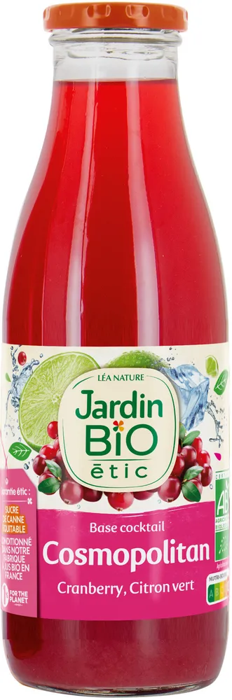Cosmopolitan cranberry citron vert