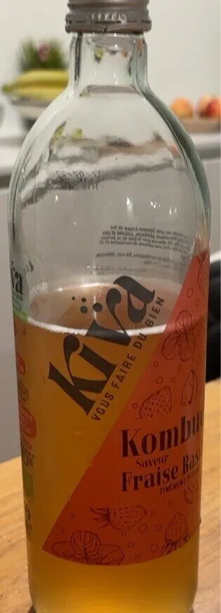Kombucha fraise basilic