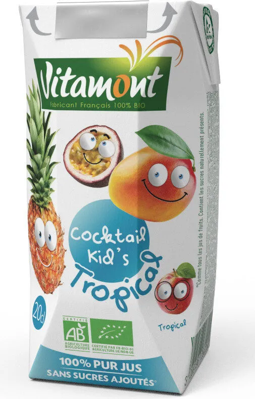 Cocktail kid's tropical bio