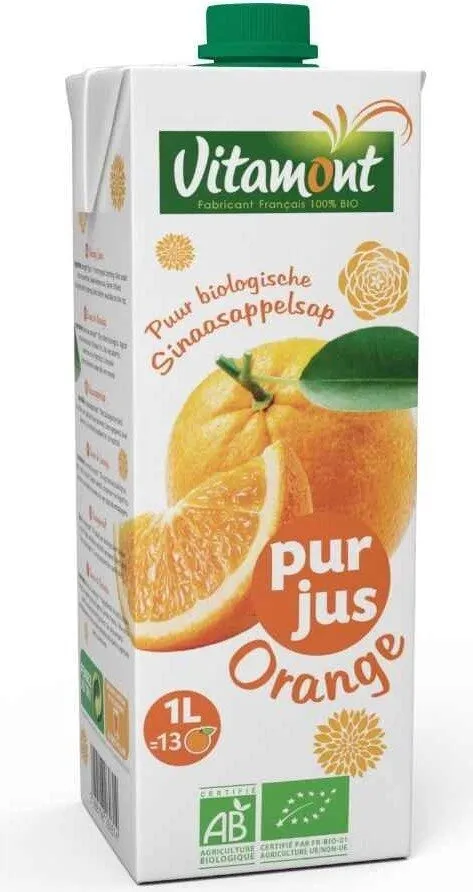 Pur jus d'orange bio