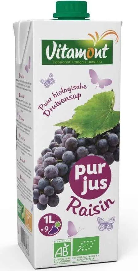 Pur jus de raisin bio