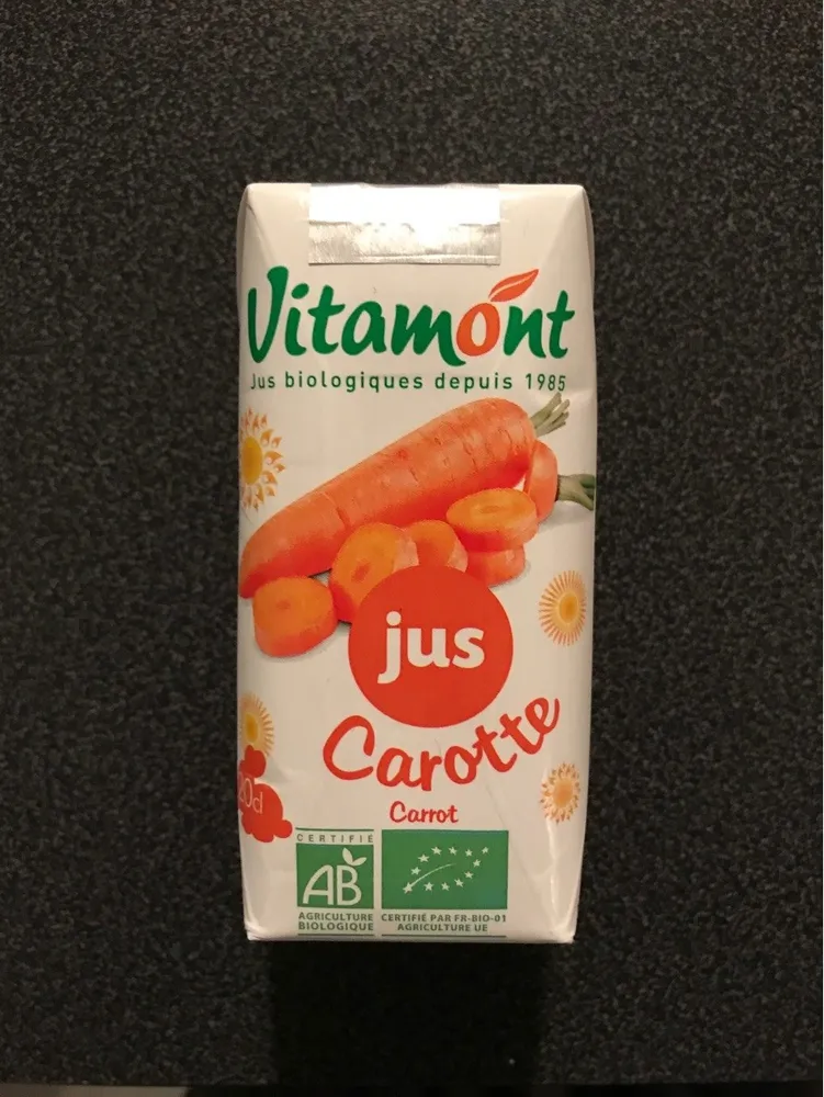 Jus De Carotte 20CL bio